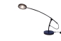Preview: Hansa LED Frisbee Tischlampe Tischleuchte Lampe Metall Blau NEU!