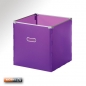 Mobile Preview: Elegance Kunststoffbox 1 Fach Wandregal Bücherregal Aufbewahrung Regal Violett