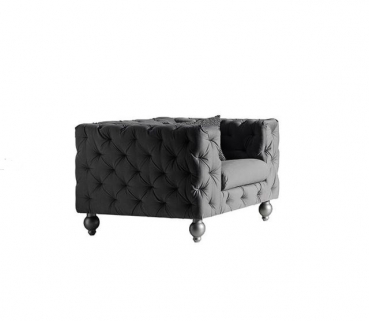 Design Luxus Lounge Sofa Landschaft Couch Polster Garnitur Leder Grau SL28 NEU!