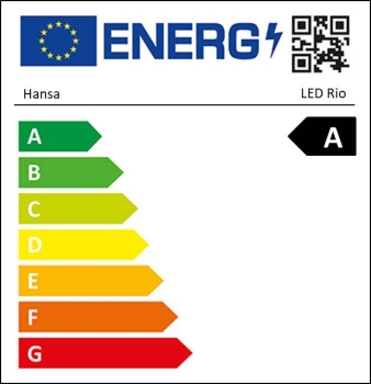 Hansa LED Rio Tischlampe Tischleuchte Lampe Metall Himbeere NEU!