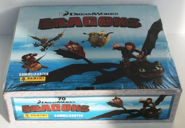 Panini Dreamworks Dragons Display 24 Booster = 144 Sammelkarten TCG