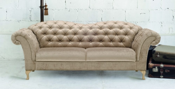 Design Luxus Lounge Sofa Landschaft Couch Polster Garnitur Stoff Rosa SL24 NEU!
