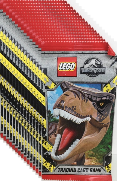 Lego Jurassic World Sammelkarten 55 Booster Trading Card Game Set NEU!