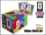 Panini World Cup WM 2026 Fußball Display Box 100 Tüten 700 Sticker NEU!